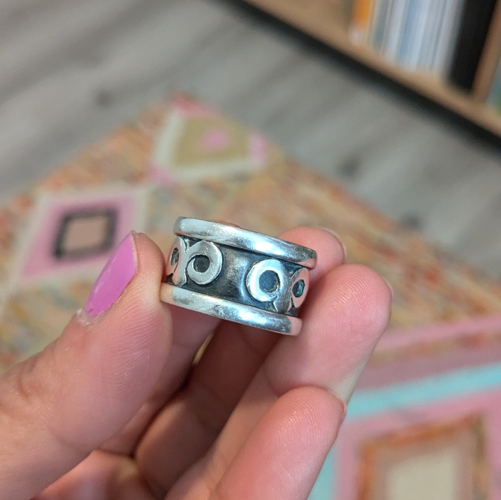 Pure Silver Ring from Easter Island, .25 oz